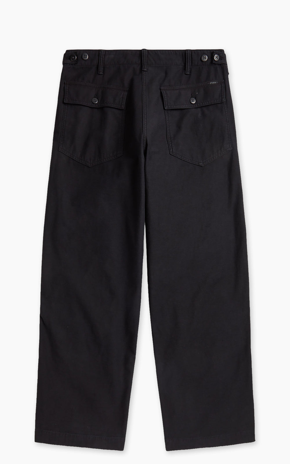 Polo Ralph Lauren Relaxed Fit Reverse Sateen Utility Pant Black