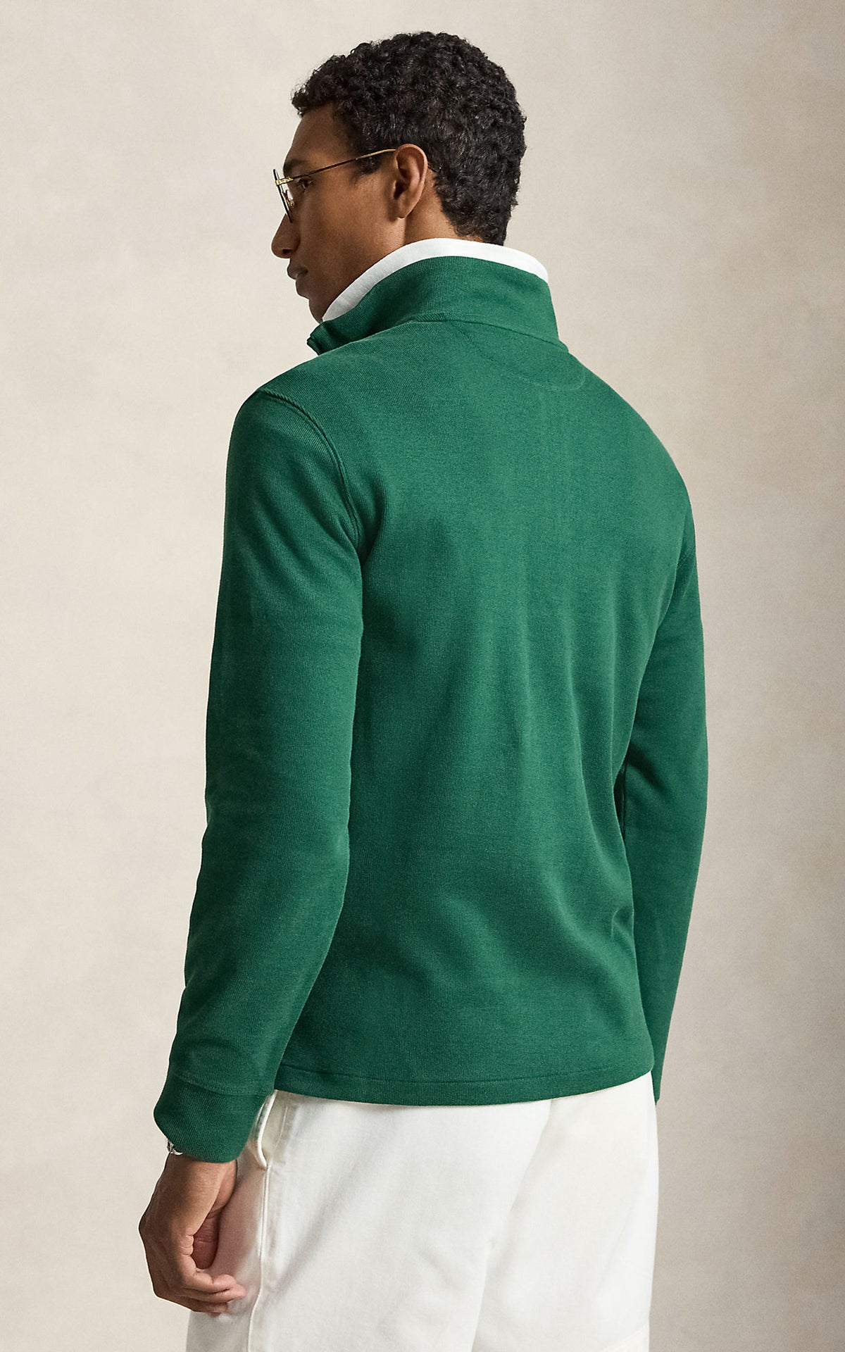 Polo Ralph Lauren Estate-Rib Quarter-Zip Pullover New Forest