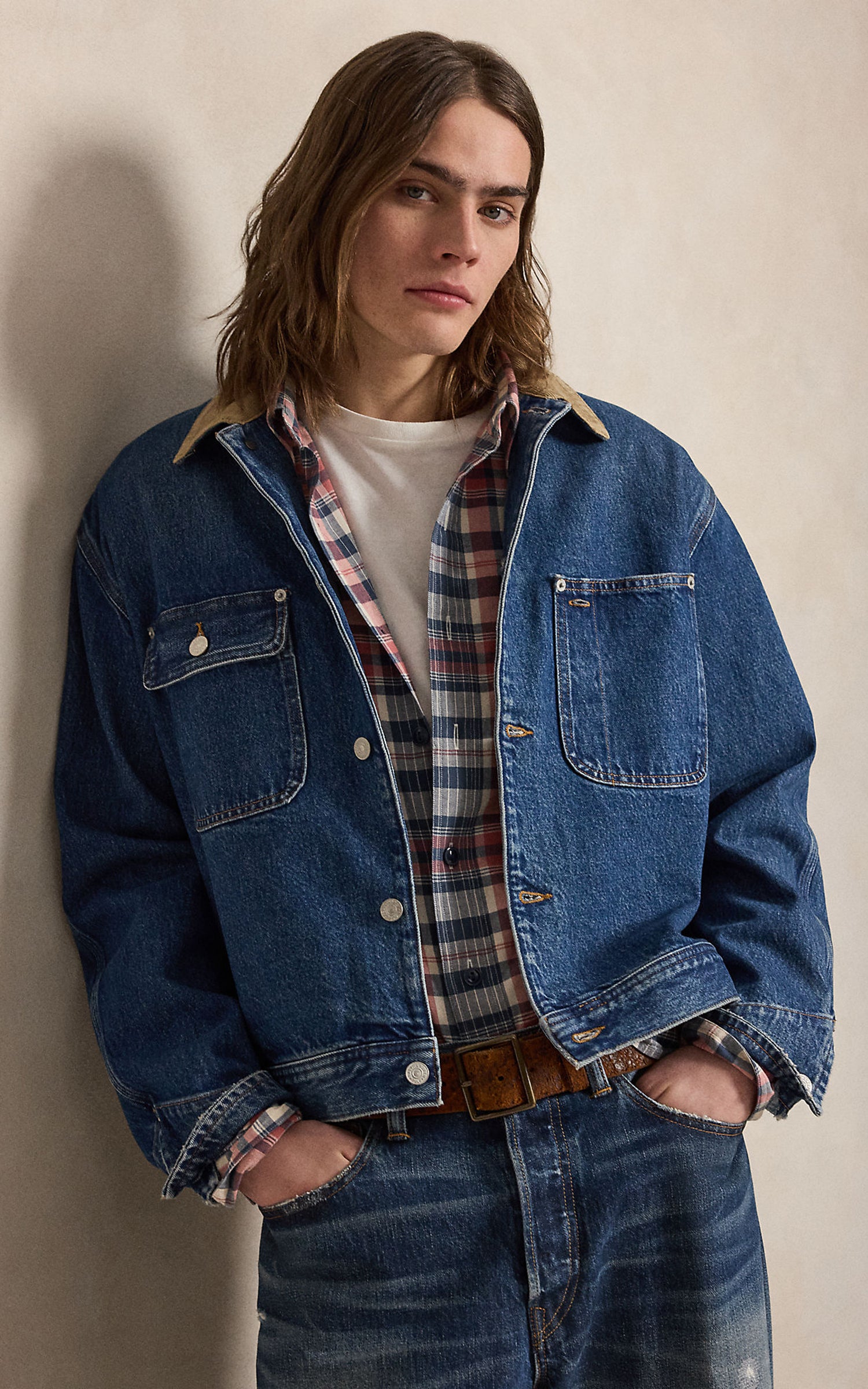 Polo Ralph Lauren Denim Corduroy-Collar Trucker Jacket Outpost