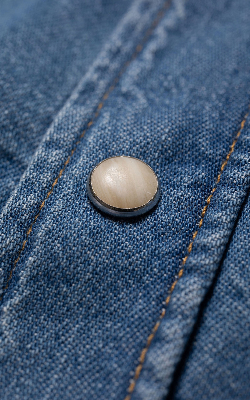 Nudie Jeans George Another Kind Of Blue Denim Shirt