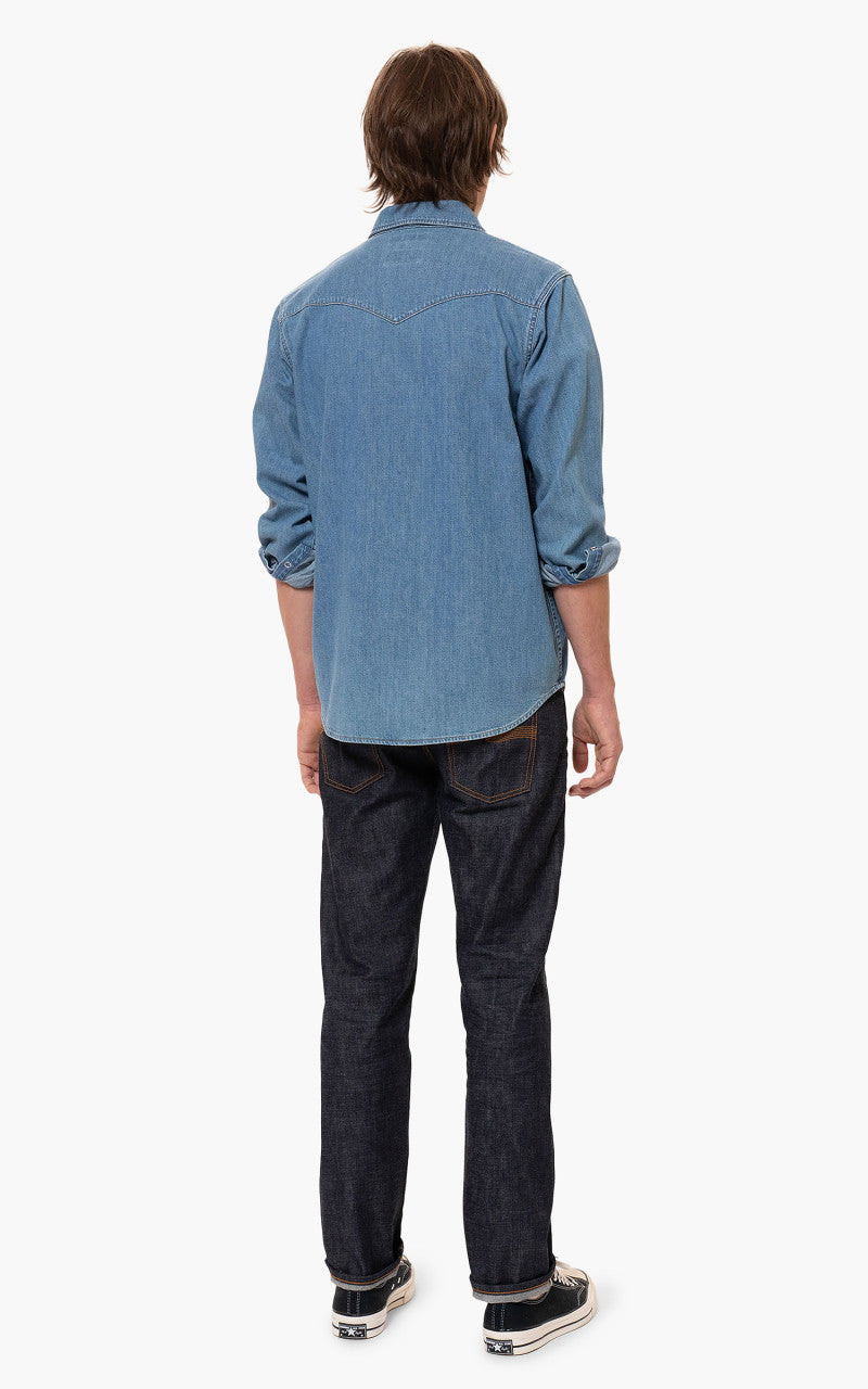 Nudie Jeans George Another Kind Of Blue Denim Shirt