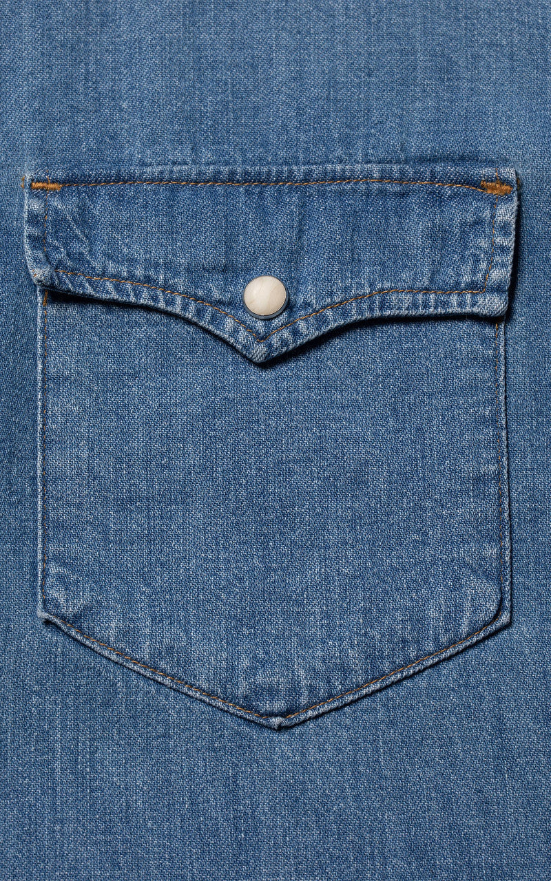 Nudie Jeans George Another Kind Of Blue Denim Shirt