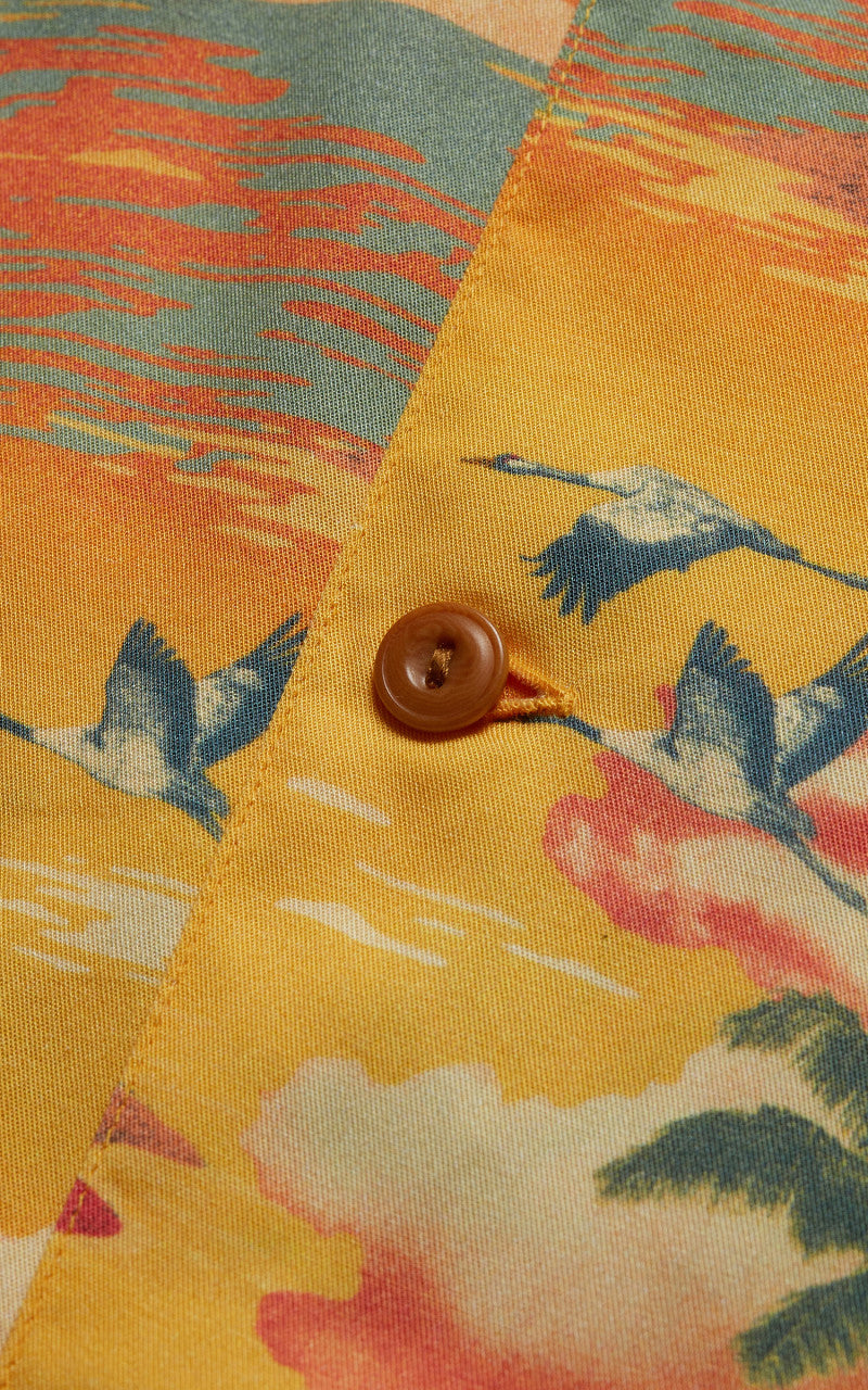 Nudie Jeans Arvid Hawaii Sunflower