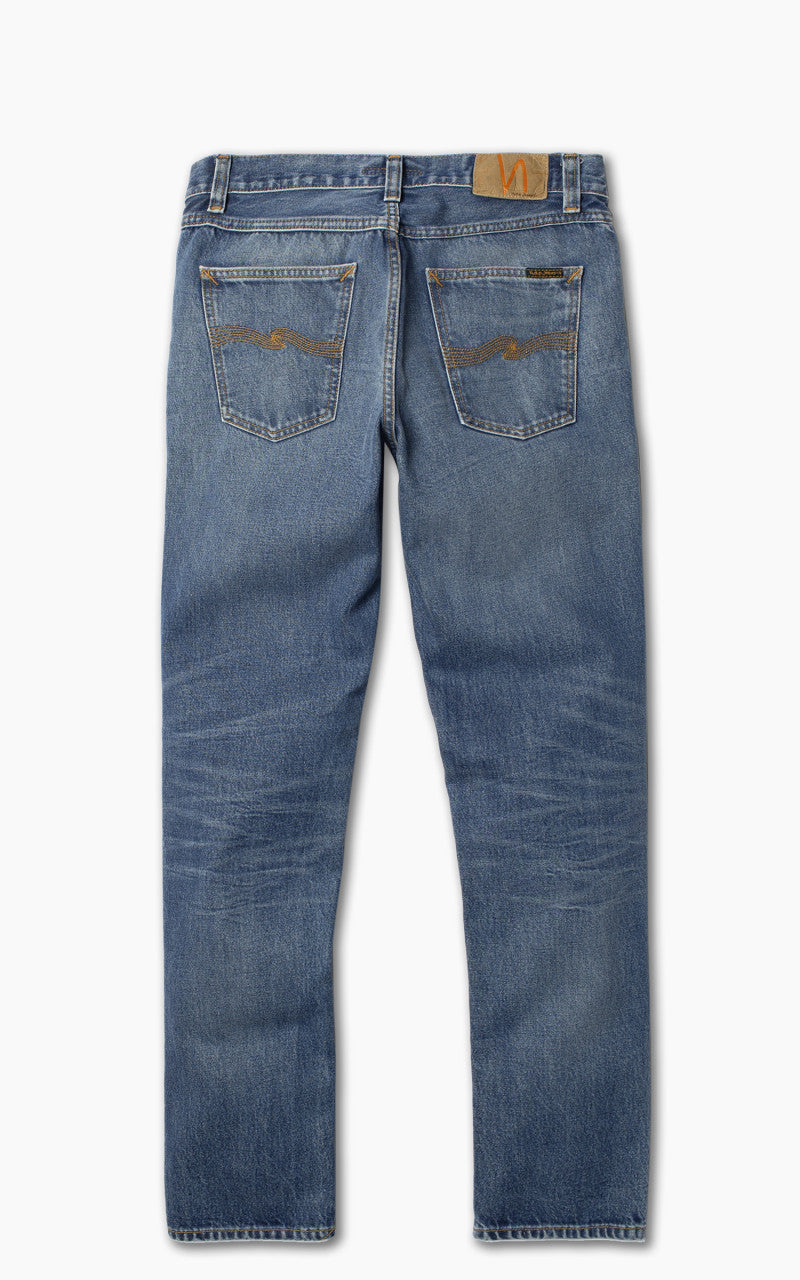 Nudie Jeans Gritty Jackson Blue Traces