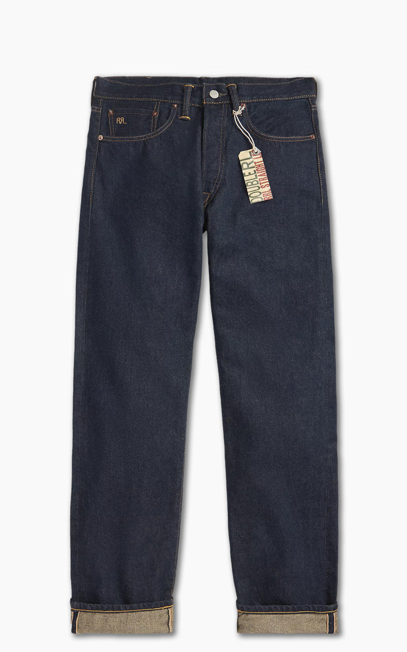 RRL Straight Fit Selvedge Jean One Wash
