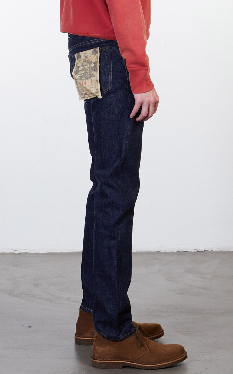 RRL Slim Fit Selvedge Jean One Wash