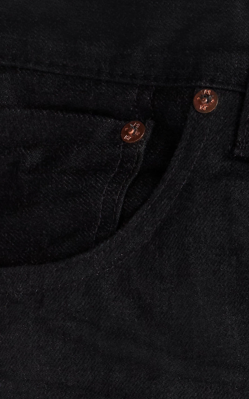 RRL Slim Fit Selvedge Jean Black
