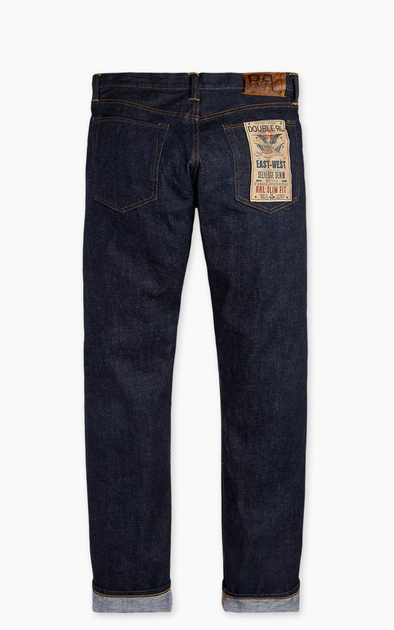 RRL Slim Fit Selvedge Jean Indigo Rinse
