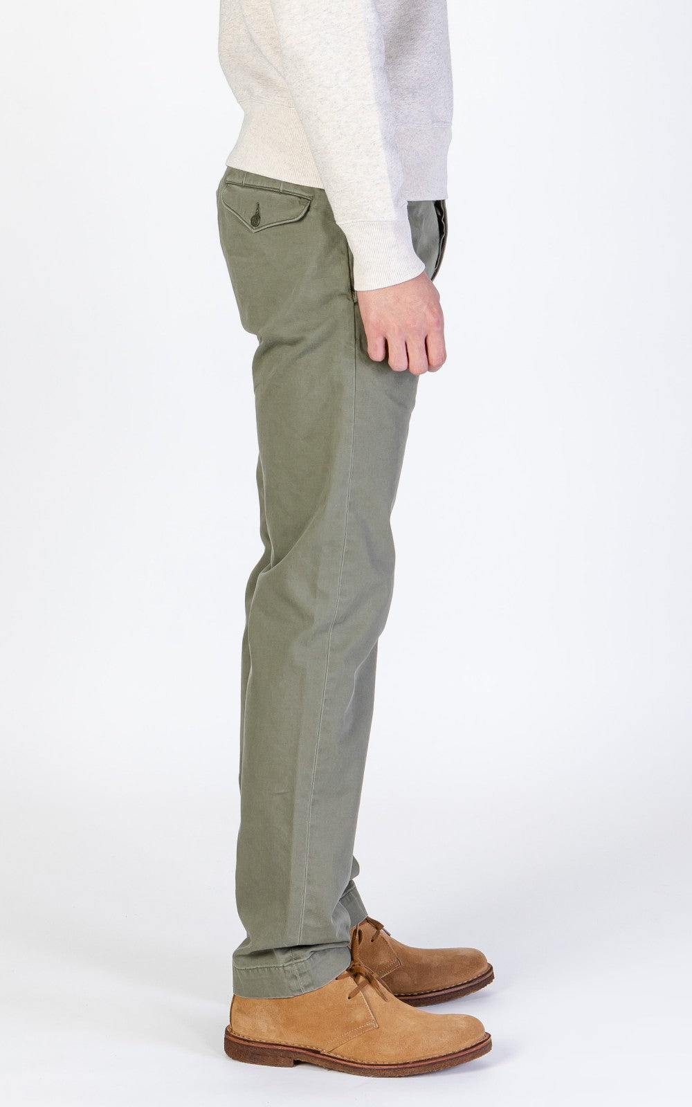 RRL Chino Officer's Trouser Olive