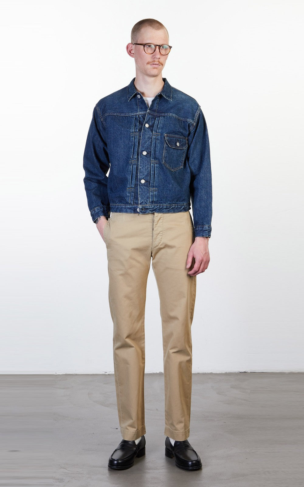 RRL Chino Officer's Trouser New Military Khaki