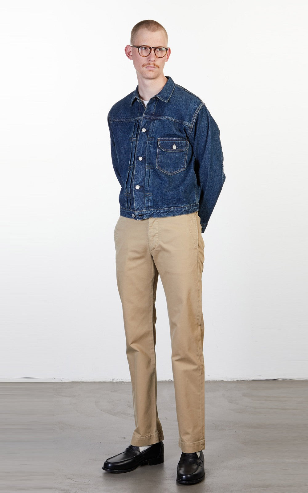 RRL Chino Officer's Trouser New Military Khaki