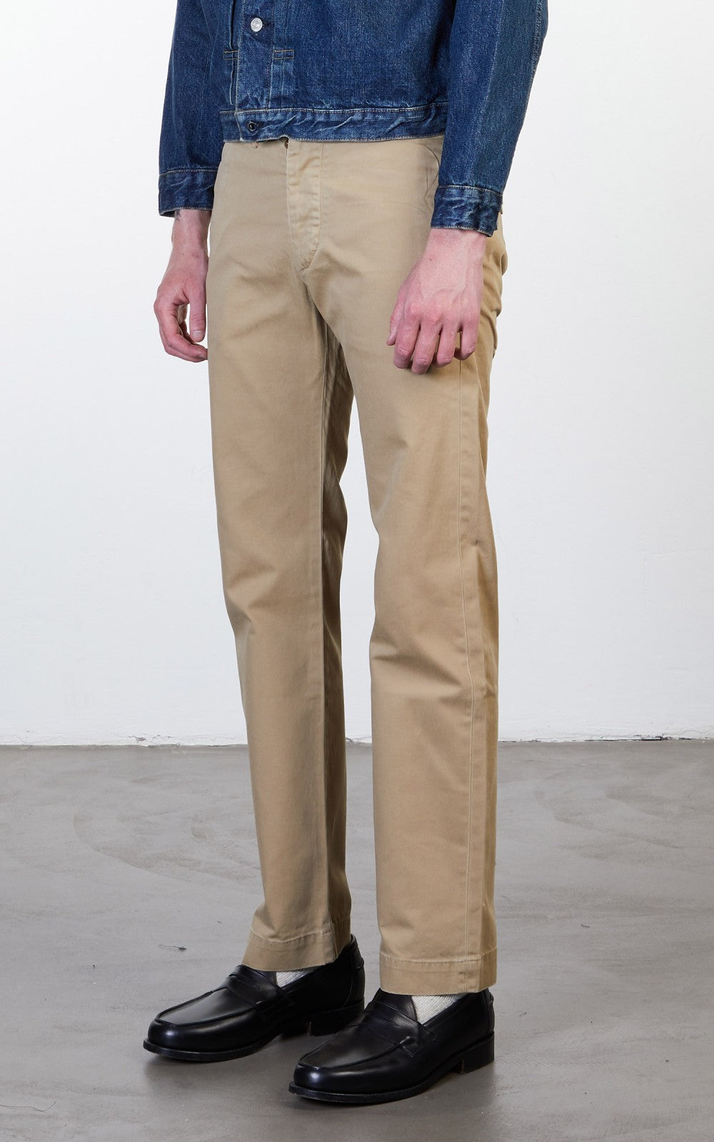 RRL Chino Officer's Trouser New Military Khaki