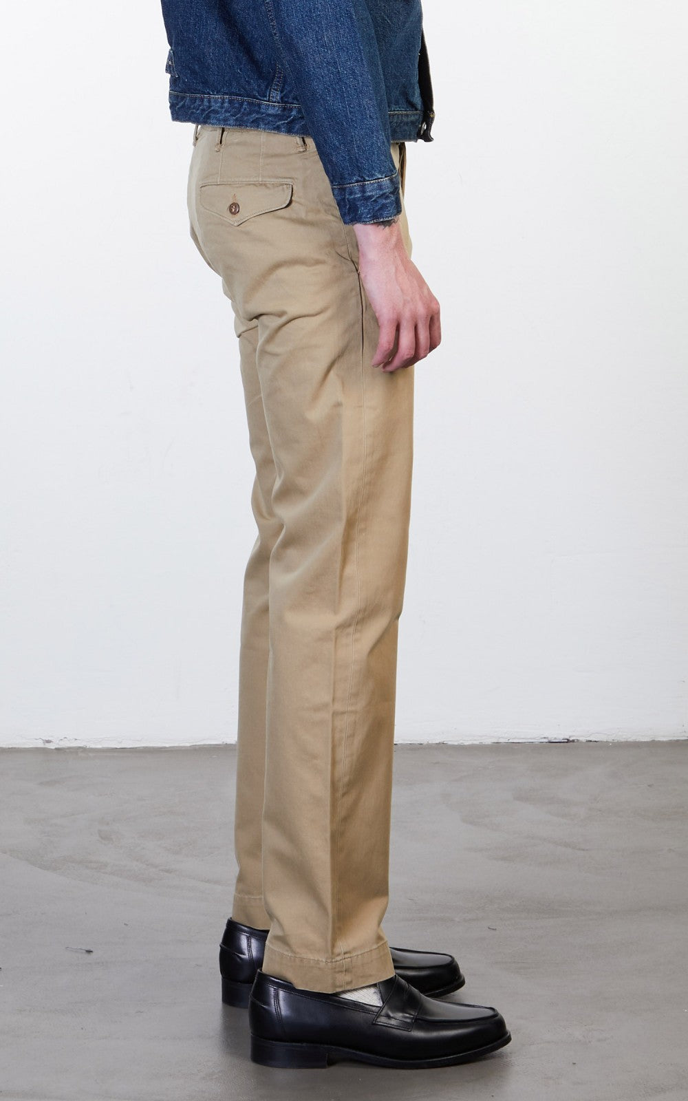 RRL Chino Officer's Trouser New Military Khaki
