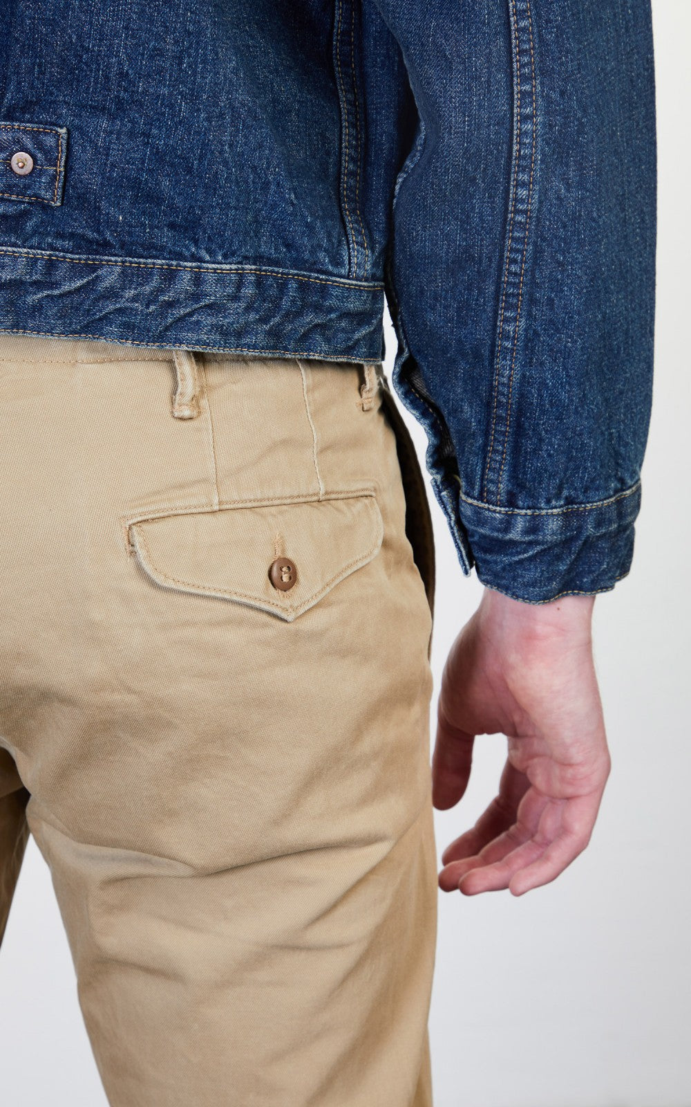 RRL Chino Officer's Trouser New Military Khaki
