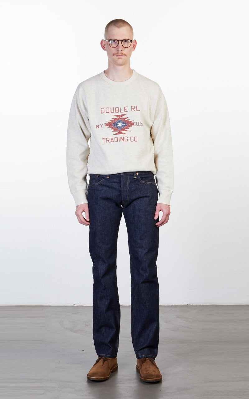 RRL Low Straight Fit Selvedge Jean One Wash