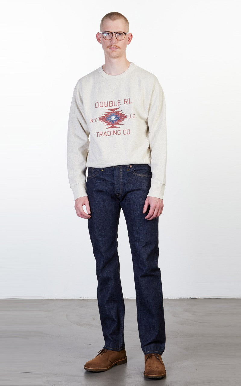 RRL Low Straight Fit Selvedge Jean One Wash