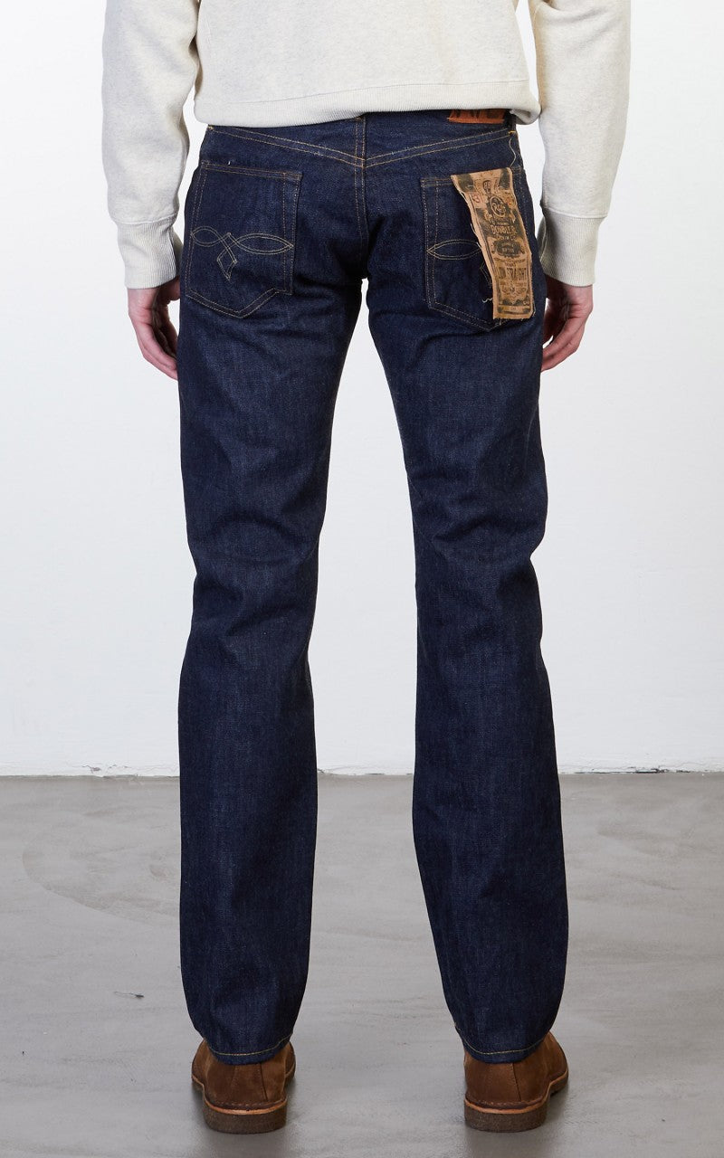 RRL Low Straight Fit Selvedge Jean One Wash