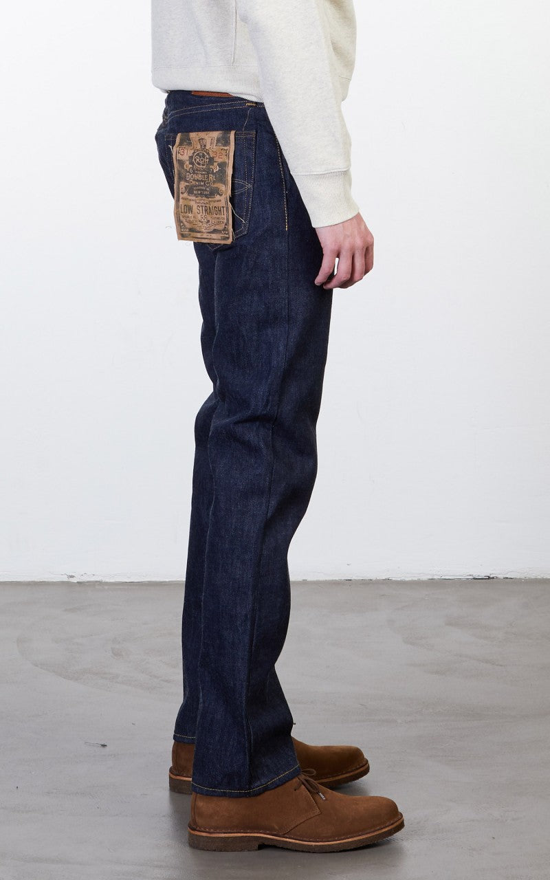 RRL Low Straight Fit Selvedge Jean One Wash