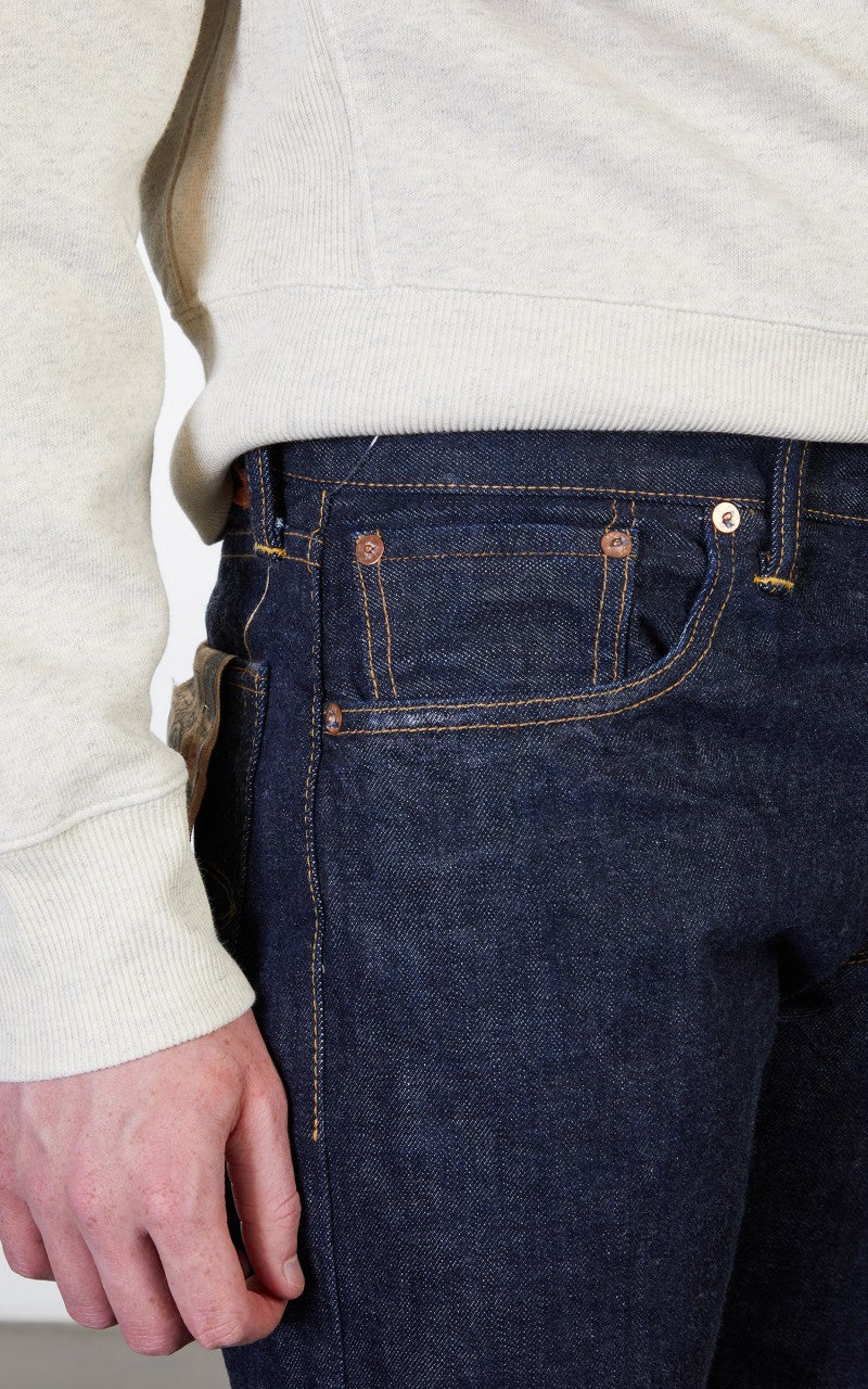 RRL Low Straight Fit Selvedge Jean One Wash