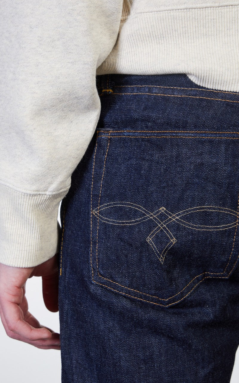 RRL Low Straight Fit Selvedge Jean One Wash