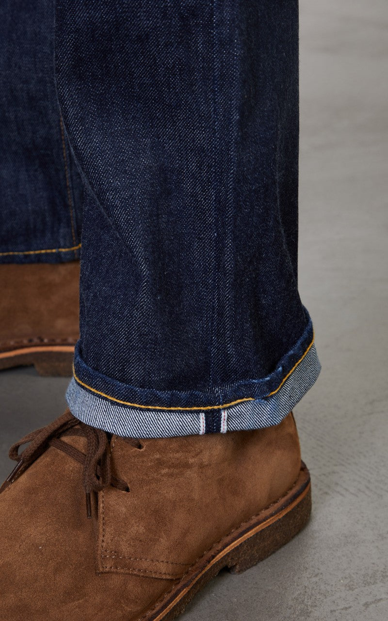RRL Low Straight Fit Selvedge Jean One Wash V2