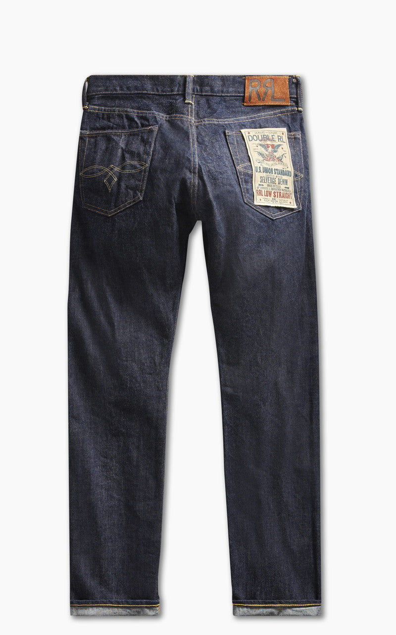 RRL Low Straight Fit Selvedge Jean One Wash V2