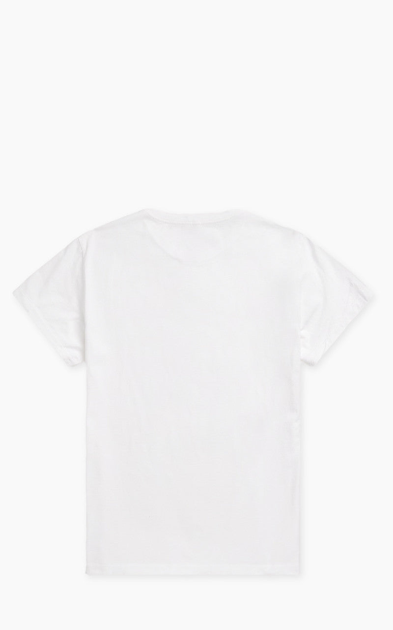 RRL Jersey Crewneck T-Shirt White