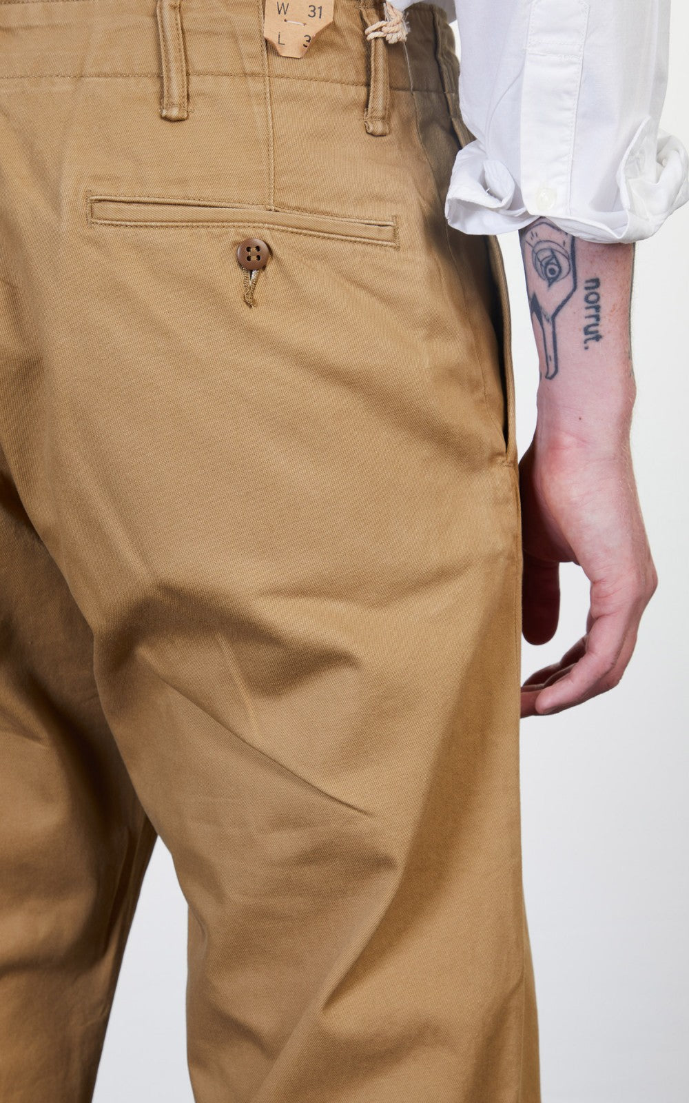 パンツ RRL FIELD CHINO RRL Field Chino Pant - Seeded Natural | Chino Pants | Huckberry