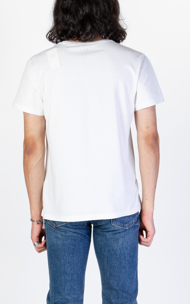 RRL Logo Crewneck T-Shirt Paper White