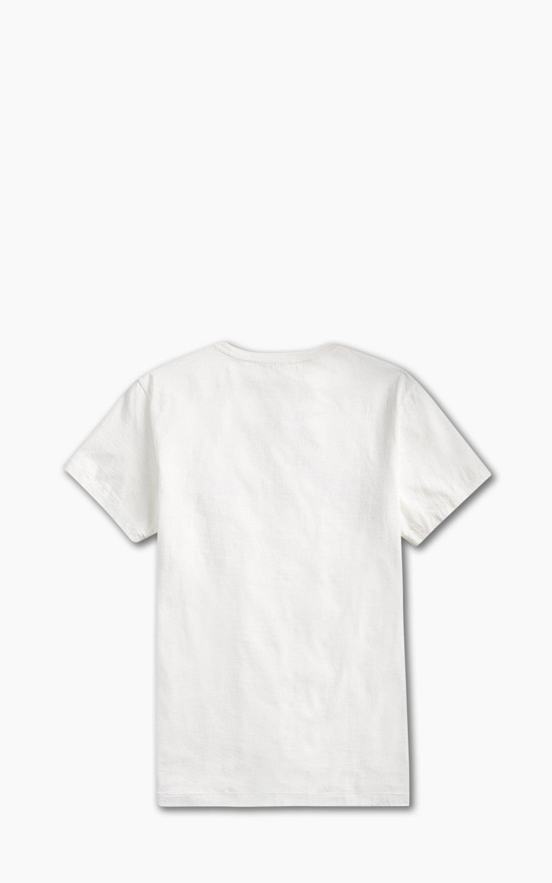 RRL Truck Jersey T-Shirt Paper White