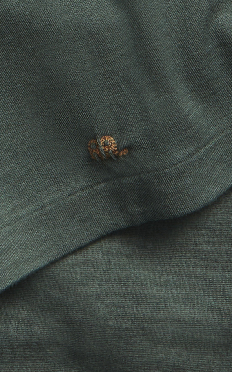 RRL Garment-Dyed Pocket T-Shirt Green