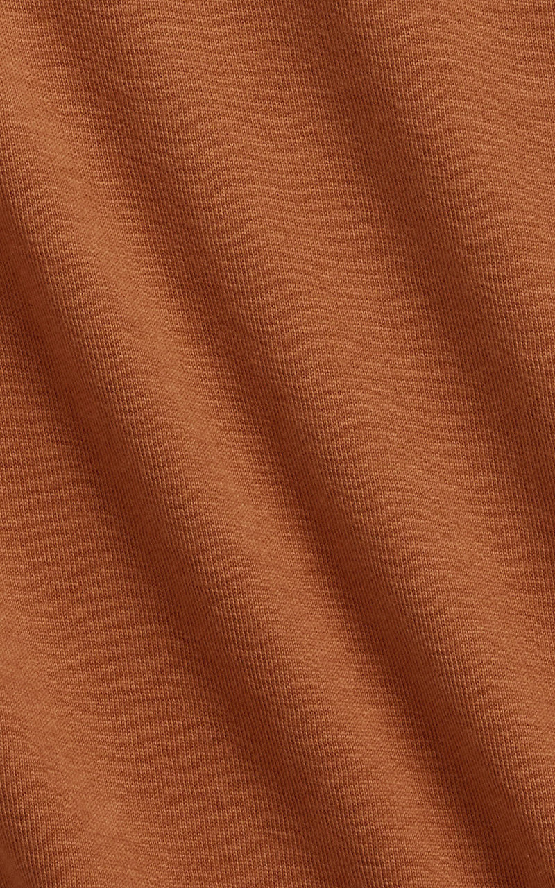 RRL Garment-Dyed Pocket T-Shirt Orange
