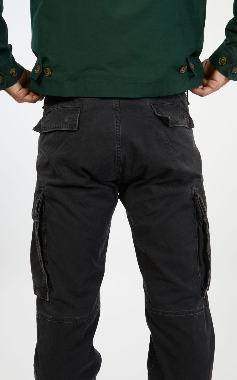 RRL Canvas Surplus Cargo Pant Black