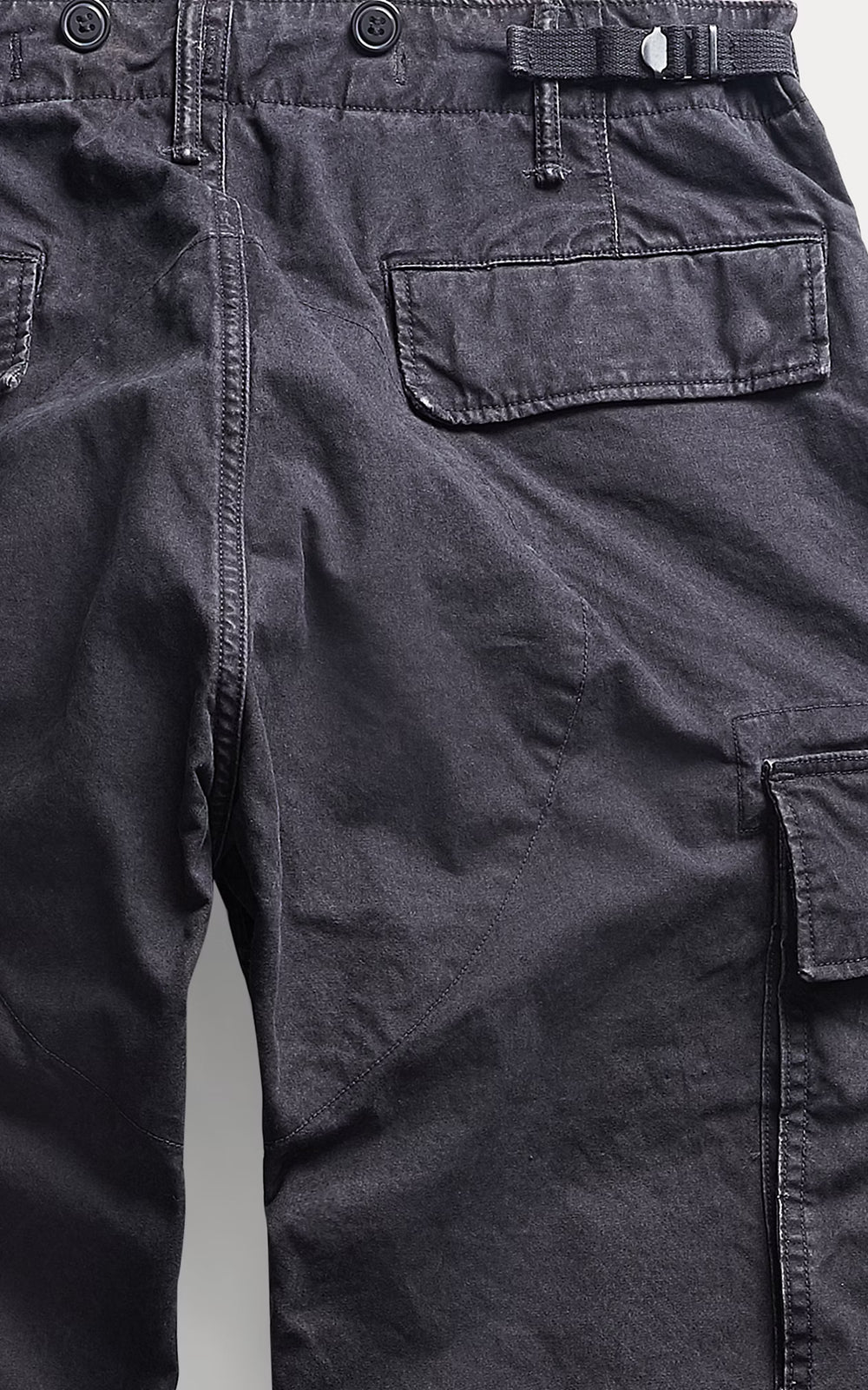 RRL Canvas Surplus Cargo Pant Black