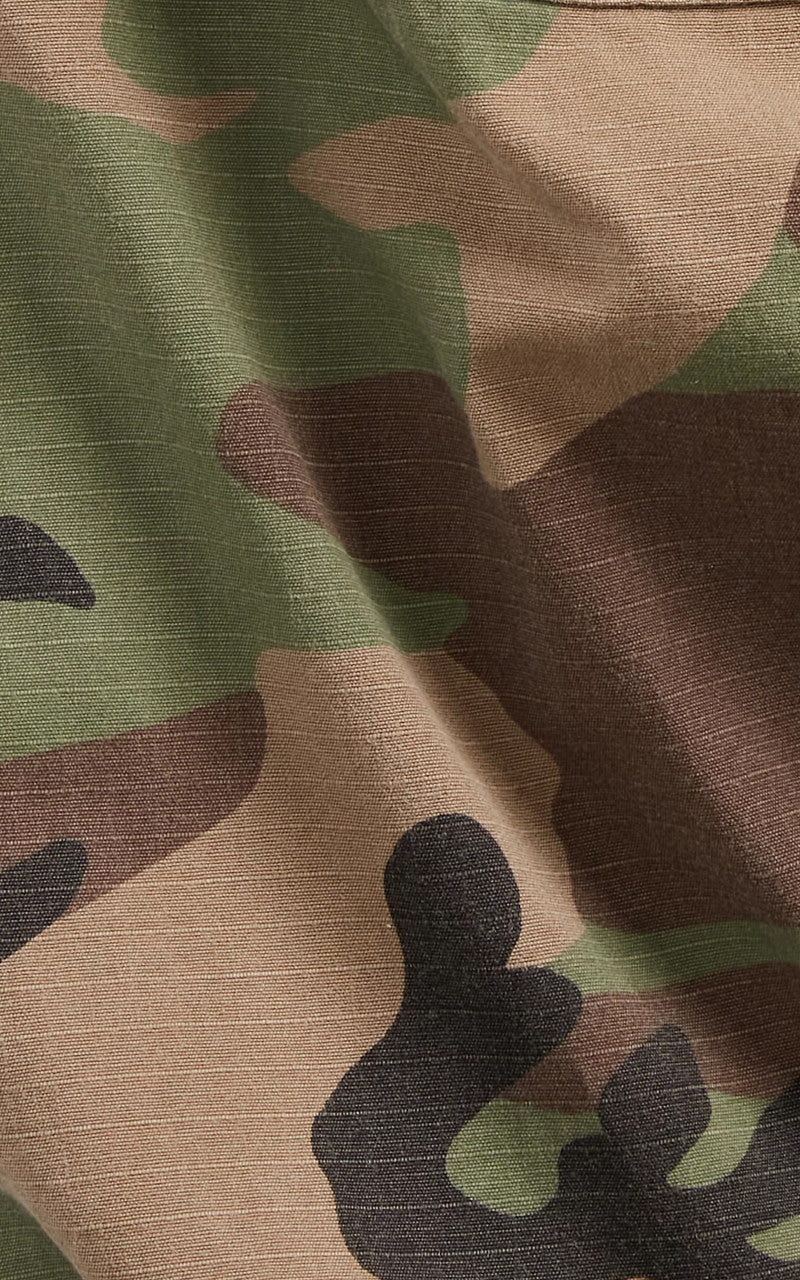RRL Regiment Camo Ripstop Cargo Pant Woodland Camo