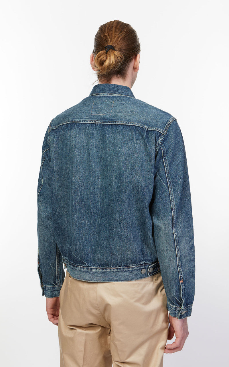 RRL Type 2 Trucker Denim Jacket Selvedge Overdale Wash
