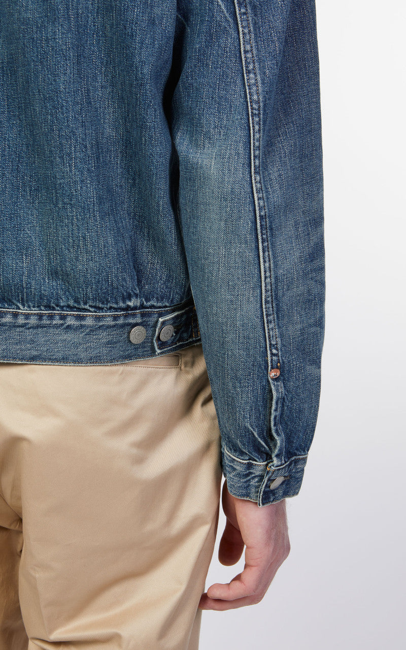 RRL Type 2 Trucker Denim Jacket Selvedge Overdale Wash