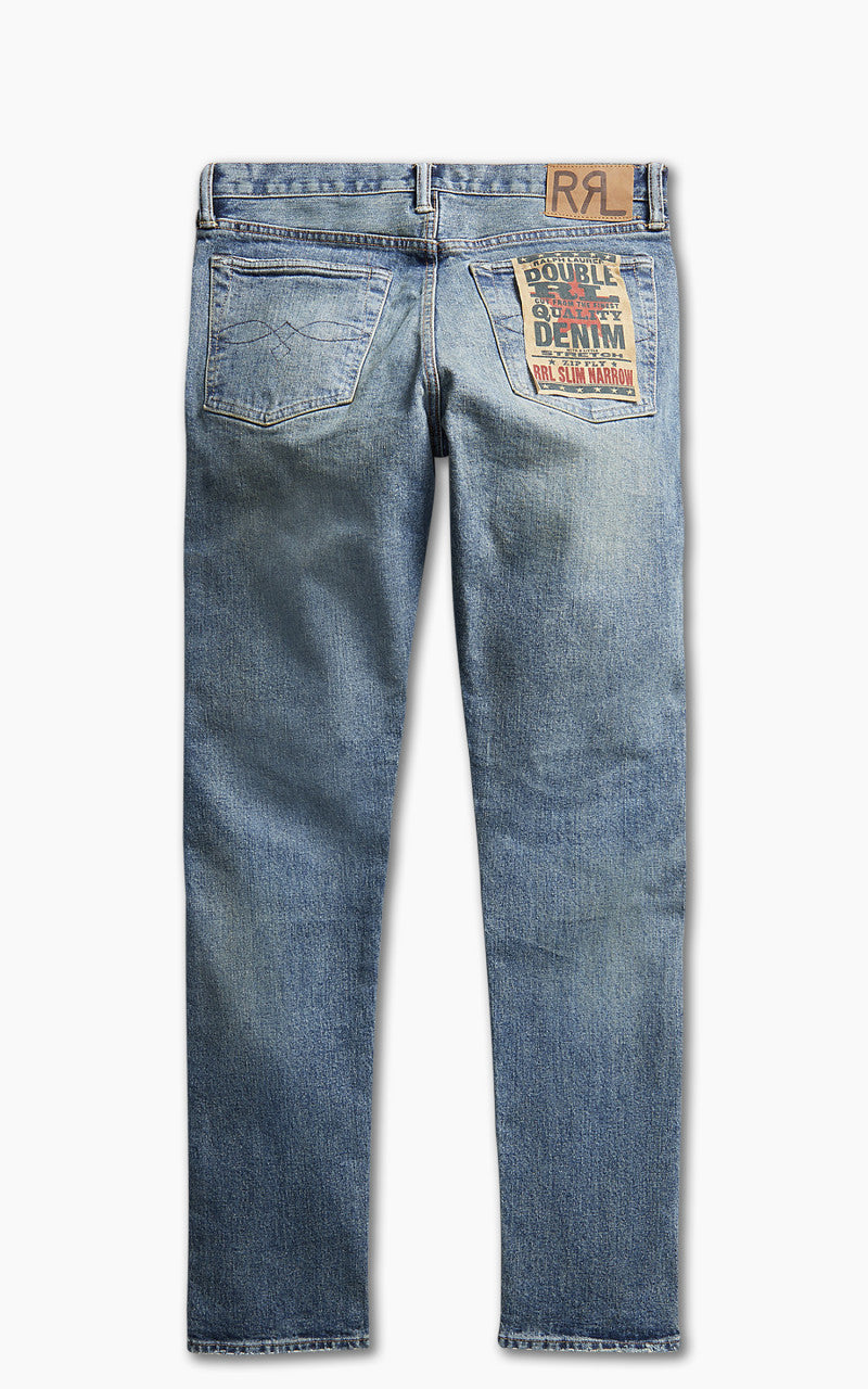 RRL Slim Narrow Jeans Eakins Wash