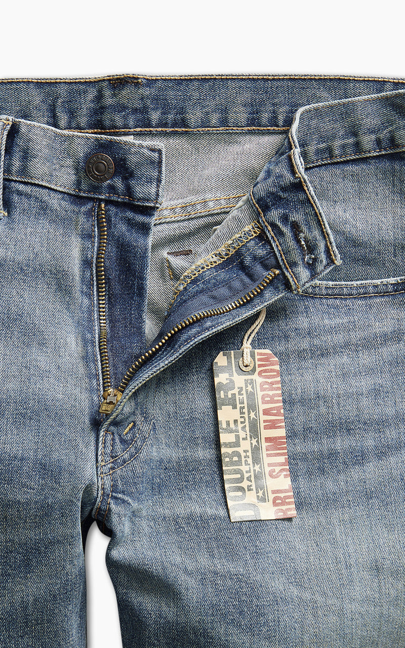 RRL Slim Narrow Jeans Eakins Wash