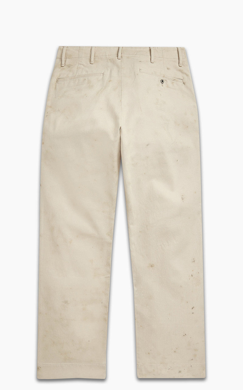 RRL Field Chino Distressed Bedford Cord Stone