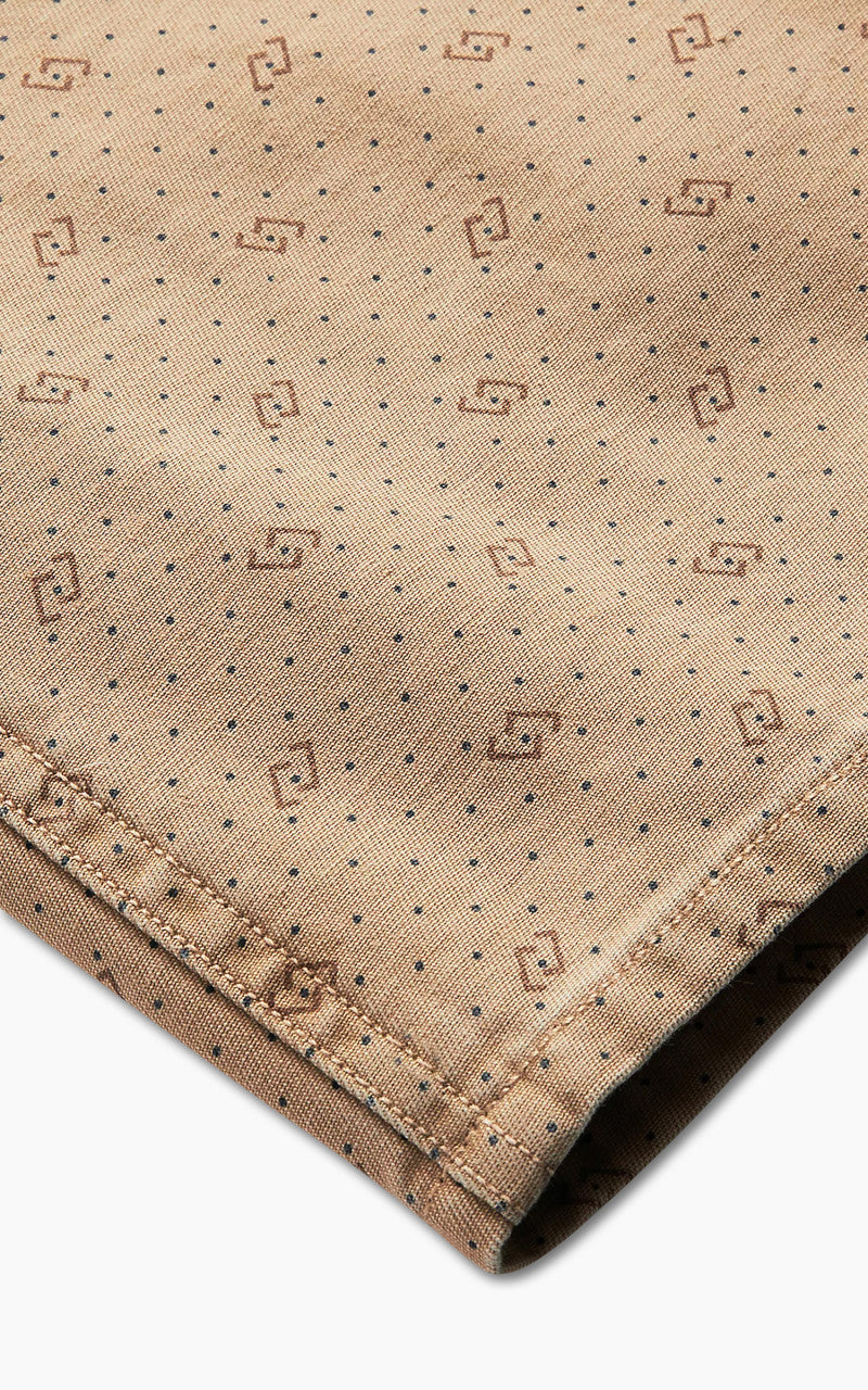 RRL Field Trouser Print Reverse-Twill Printed Washed Khaki