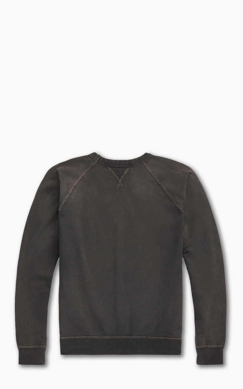 RRL French Terry Crewneck Black Indigo