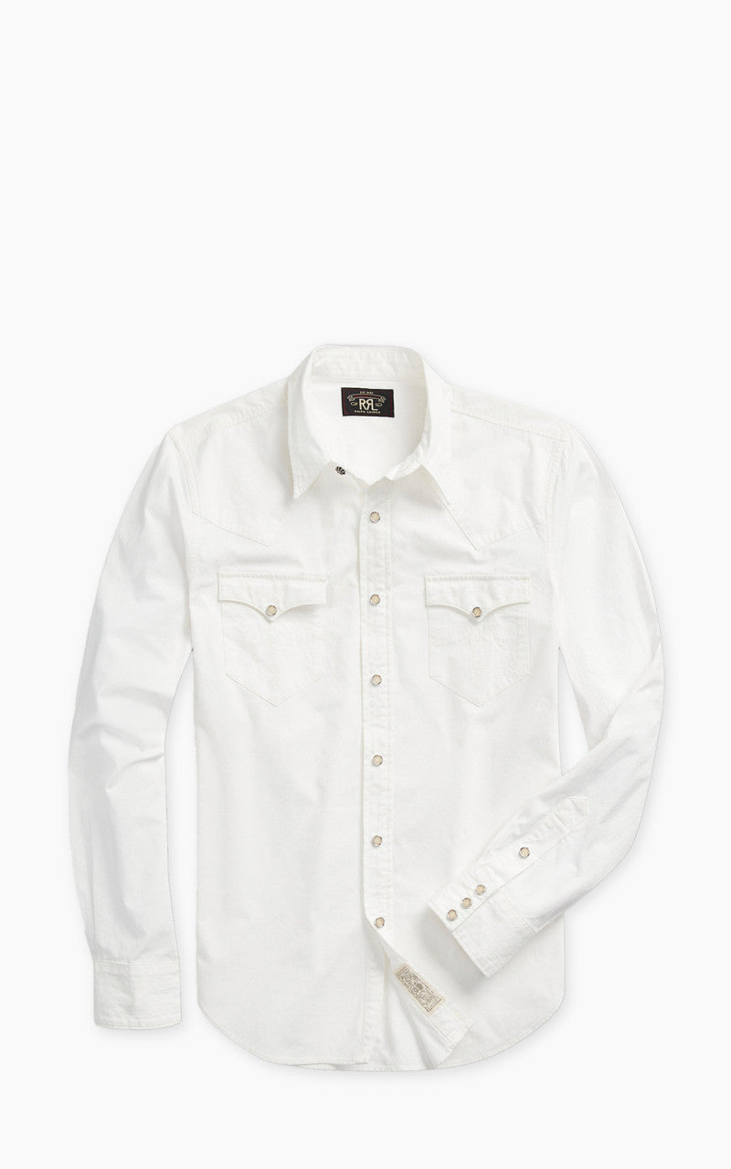 RRL poplin stirlling over shirtブラックカモ s7-