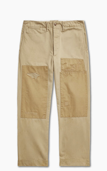RRL REPAIRED CHINO TROUSERS ダメージ加工 32×32 RRL REPAIRED CHINO TROUSERS ダメージ加工 32×32 RRL REPAIRED CHINO