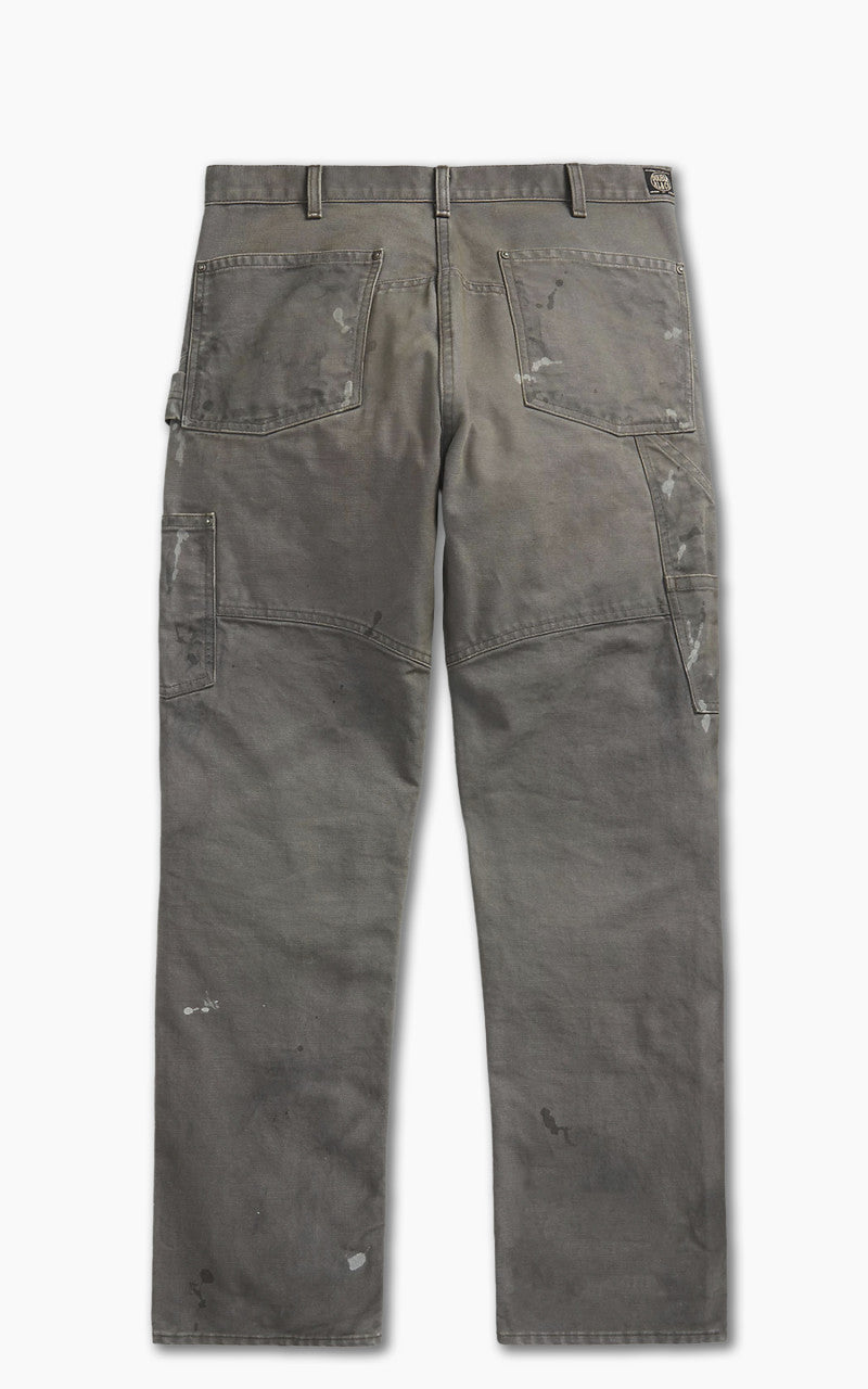RRL Engineer Fit Distressed Canvas Trouser Distressed Grey