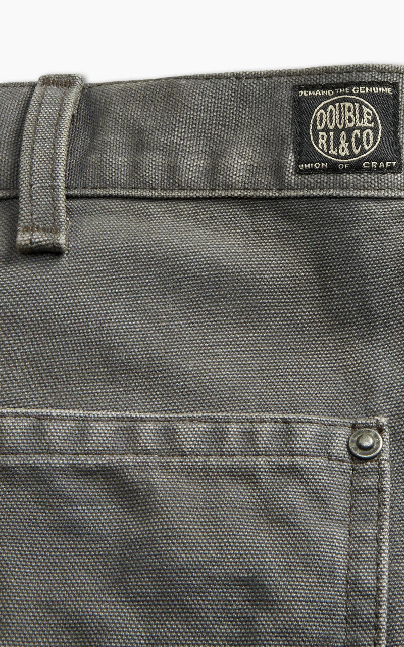 RRL Engineer Fit Distressed Canvas Trouser Distressed Grey