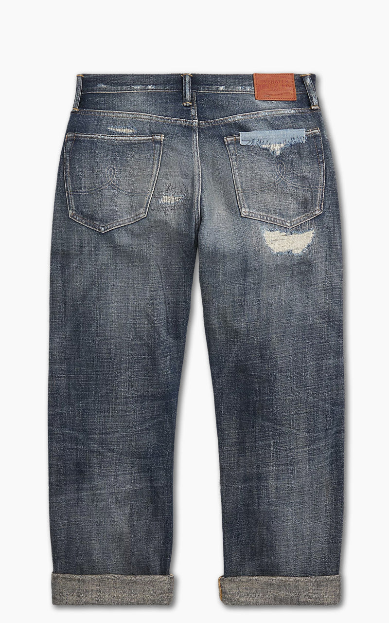 RRL Vintage Five-Pocket Fit Repaired Jean Sumter Wash