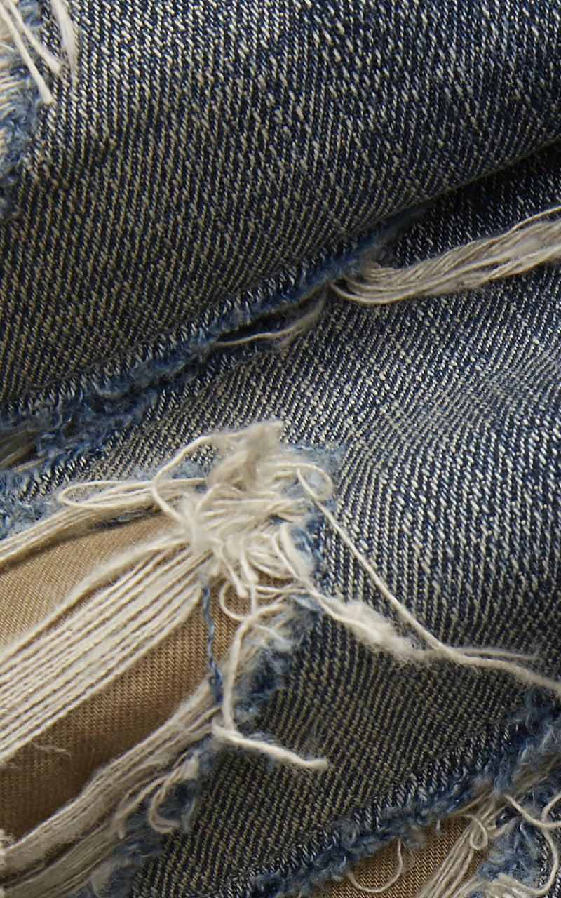 RRL Vintage Five-Pocket Fit Repaired Jean Sumter Wash