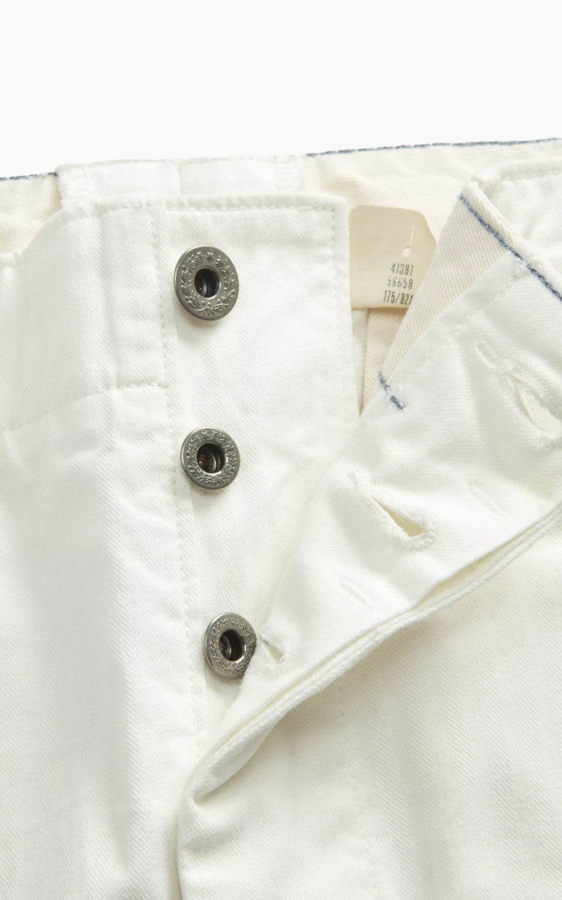 RRL Herringbone Twill Field Trouser White