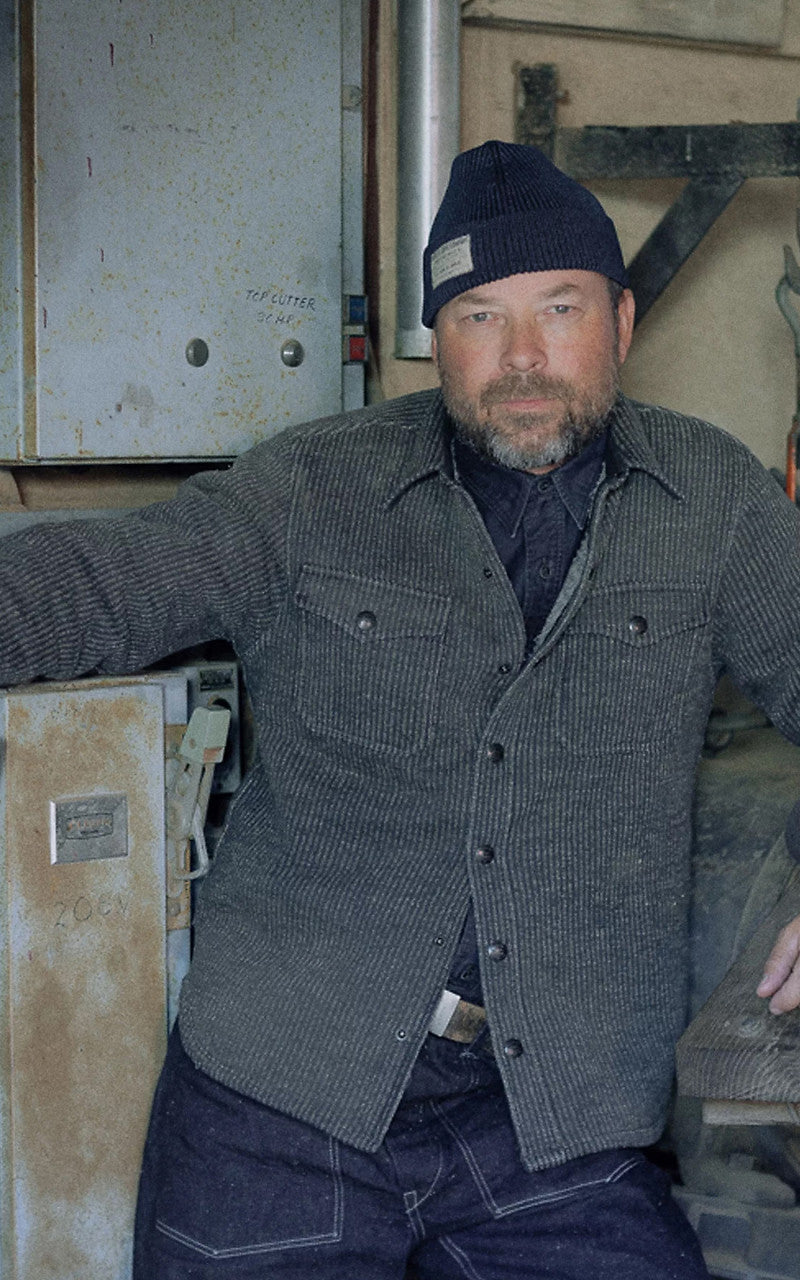 【ダブルアールエル】MサイズFleece Jacquard Workshirt RALPH LAUREN RRL Fleece Jacquard Workshirt | endource